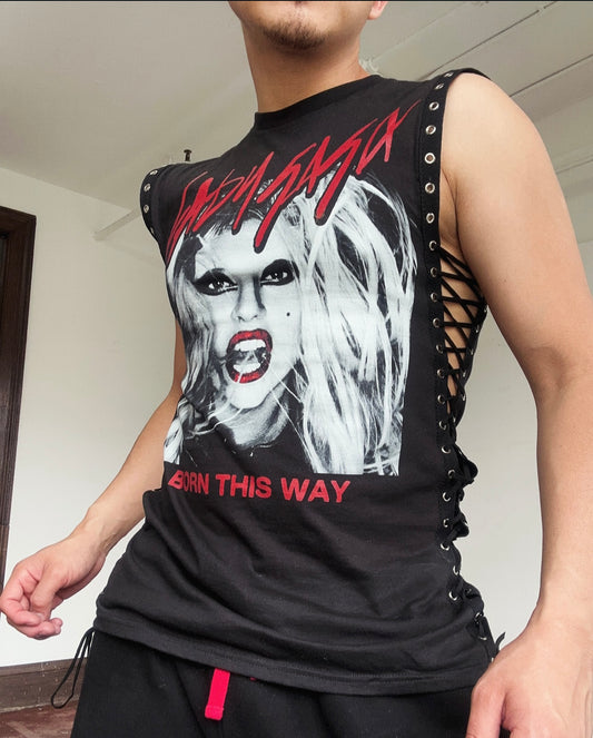 Sexy lace Up Shirt